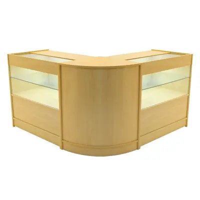 Selene LED prodajni pult CM60 in 2 x C900 - javor