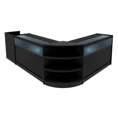 Komplet LED-pultov za prodajni pult Sagittarius LM60, TB60 in 2 x B1200 - črne barve