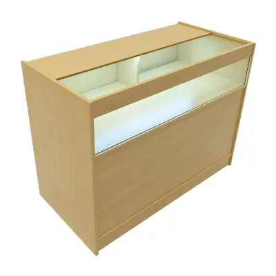 LED prodajni pult B1200 - javor