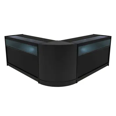 Iris LED komplet za prodajni pult CM60 in 2 x B1500 - črn