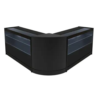 Selene LED komplet prodajnih pultnih svetilk CM60 in 2 x C1200 - črne barve