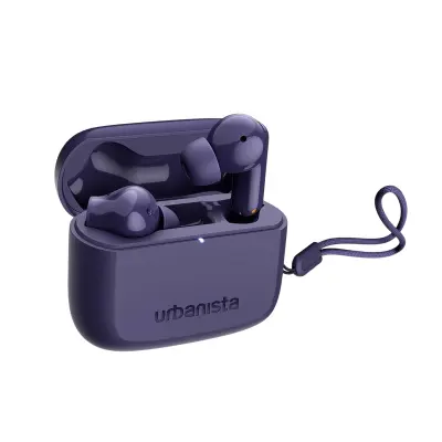 Urbanista, Bluetooth slušalke 5.3 45h IP54 ANC Palo Alto, Vijolična