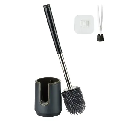 WC ščetka tpr Eda Silicone 10x41 črna 1 kos