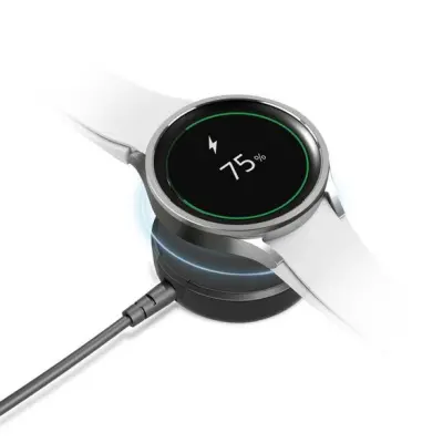 Brezžični polnilnik SBS za Samsung Watch črne barve