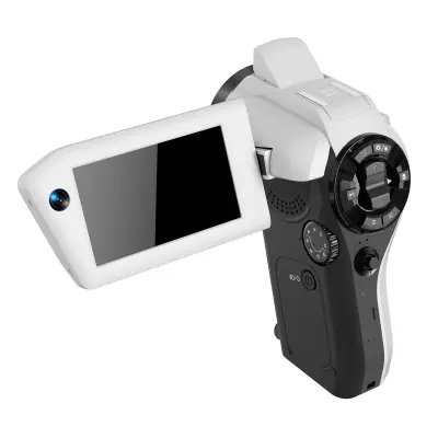 Vlog kamera s 3.0-inch HD IPS, 12MP, 4K/60FPS in 16x zoom White
