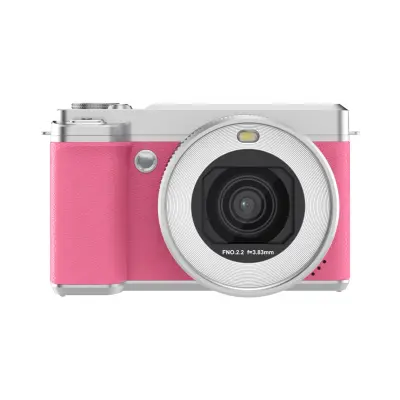 Zasukljiva digitalna kamera 80MP, 5K video, 18X zoom Pink