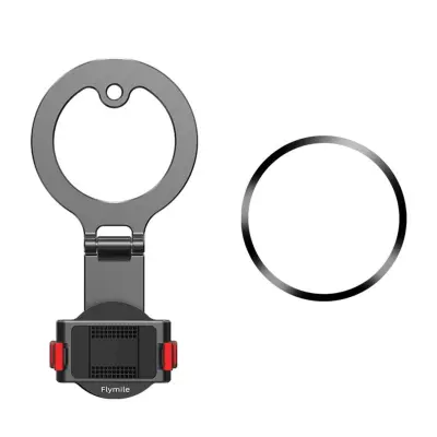 MagSafe hitro odpenjajoče magnetno razširitveno držalo združljivo z DJI Osmo 360 in Osmo Action 3/4/5 Pro — aluminijeva zlitina, obojestransko m