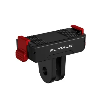 Magnetni nosilec za hitro sprostitev, združljiv z DJI Osmo Action 6 in Osmo Nano — nosilec z dvojnimi kleščami, najlon polnjen s steklenimi vlakn