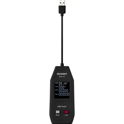 VOLTCRAFT  PM-42Tester USB tipa A s priključkom za obremenitev