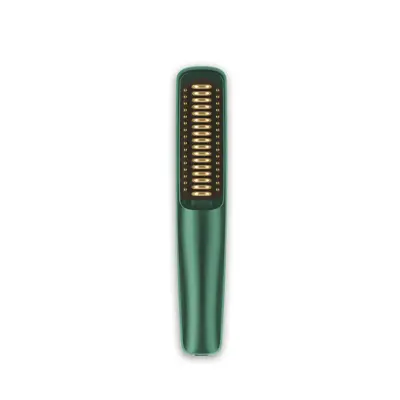 Prenosni USB mini likalnik za lase, turmalinska keramika 200°C Green