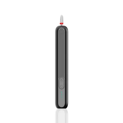 Prenosni električni pilnik za nohte 15000RPM z 6 nastavki in USB polnjenjem Black