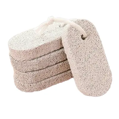 5 kosov brusilnega kamna - bež barva za odstranjevanje trde kože