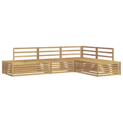 vidaXL Sedežne garniture 5 Kos 277,5 x 198,5 x 73 cm