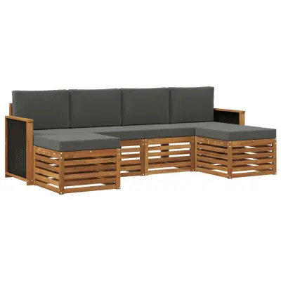 vidaXL Sedežne garniture Masiven les akacije