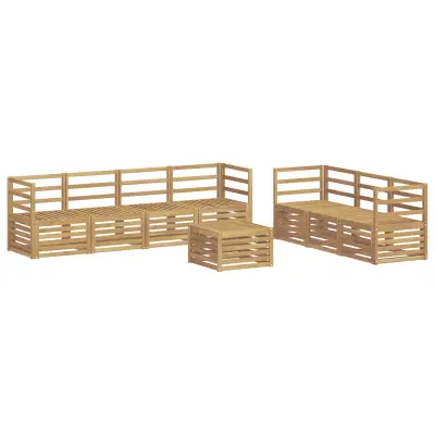 vidaXL Sedežne garniture Masiven les akacije