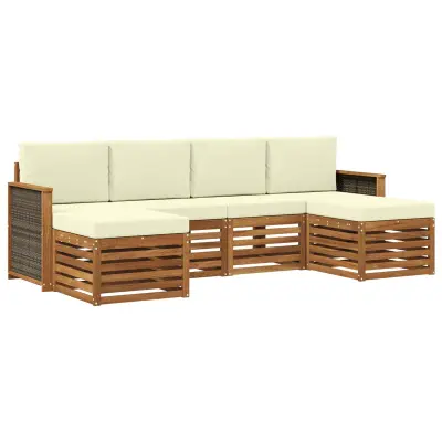 vidaXL Sedežne garniture Masiven les akacije