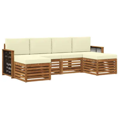 vidaXL Sedežne garniture Masiven les akacije