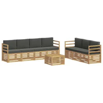 vidaXL Sedežne garniture Masiven les akacije