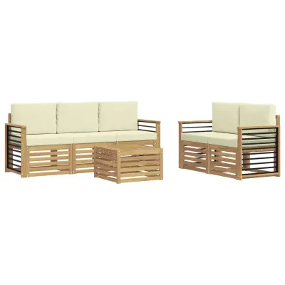 vidaXL Sedežne garniture Masiven les akacije