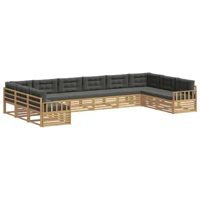 vidaXL Sedežne garniture Masiven les akacije