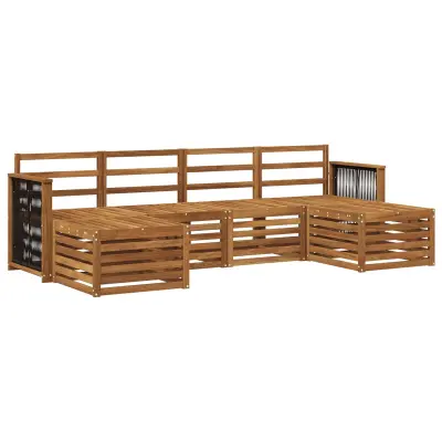 vidaXL Sedežne garniture Masiven les akacije