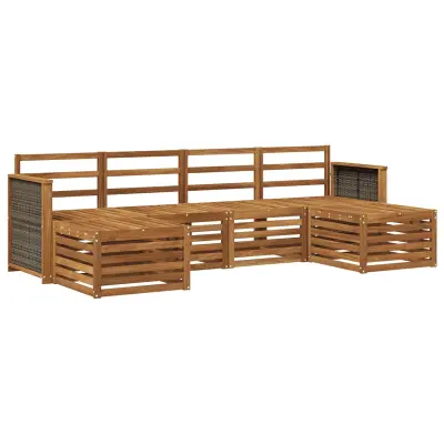 vidaXL Sedežne garniture Masiven les akacije