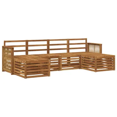 vidaXL Sedežne garniture Masiven les akacije