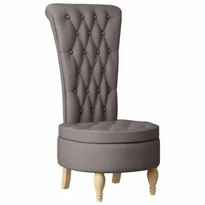 vidaXL Sedežna blazina Taupe 56,5 x 70 x 110 cm blago