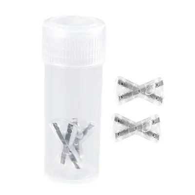 Metuljasti obliži za vraščene nohte X-oblikovani, 2 kosa, titan Black