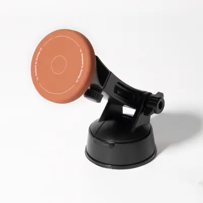 Poln silikonski magnetni nosilec za MagSafe z 360° nastavitvijo Orange