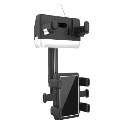 Nosilec za telefon na vzvratnem ogledalu z zaklepom in 360° rotacijo