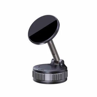 Magnetno sesalno držalo za telefon v avtu - Črno sivo, 360° vrtenje