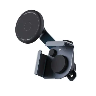 MagSafe silikonski kotni nosilec za avto z 360° nastavitvijo Black