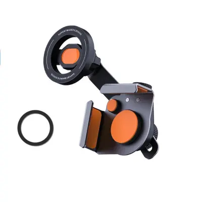 MagSafe magnetni nosilec za Tesla zaslon – N52, HUD, 360° rot. Orange