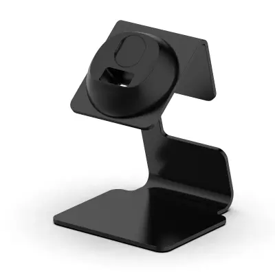 Aluminijasto polnilno stojalo za Xiaomi Mi Band 8 — stabilna podpora Black