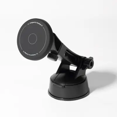 Poln silikonski magnetni nosilec za MagSafe z 360° nastavitvijo Black