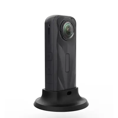 Črna silikonska osnova za panoramsko kamero Insta360 X5