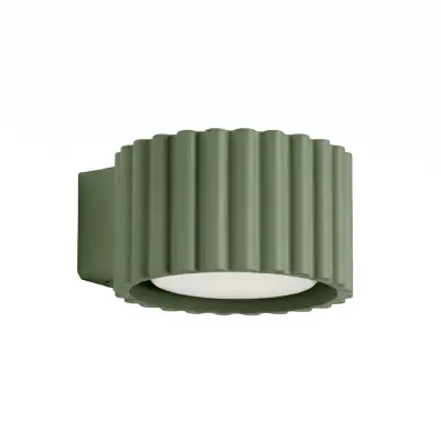 Stenska svetilka AURA olivno zelena Gx53