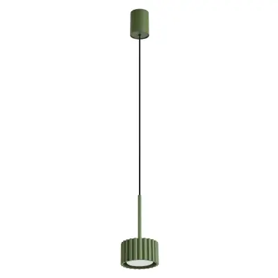 Viseča svetilka AURA 1 olivno zelena Gx53