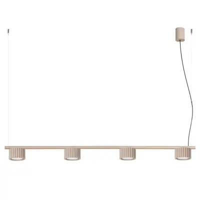 Lestenec AURA 4 sivo-rjava Gx53
