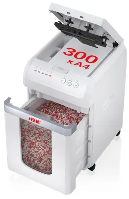 Uničevalec dokumentov hsm auto x300 4x12 p-4 shredstar 1037111