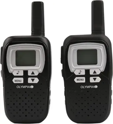 Radijska postaja-walkie talkie olympia pmr 1208 črn 5392