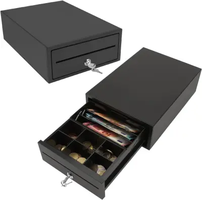 Blagajna olympia mini 208 208x298x98 mm črna 947990112