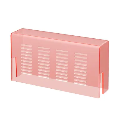 Nintendo Switch 2 Zaščita proti prahu - Akrilno zaščitno ohišje za Dock & Konzolo Pink