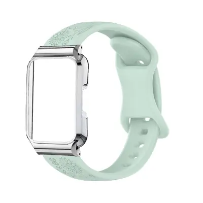 Zamenjava/združljiv del – Huawei Band 11 silikonski pašček z zaponko Green