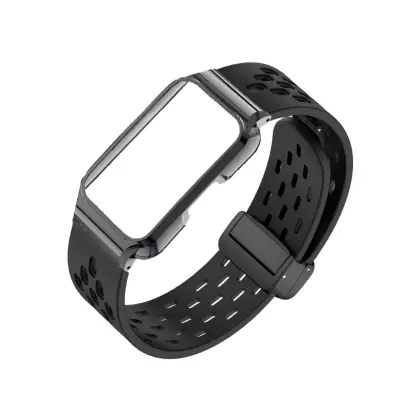 Kompatibilen HUAWEI pašček z zložljivo sponko, združljiv z Band 11 Black