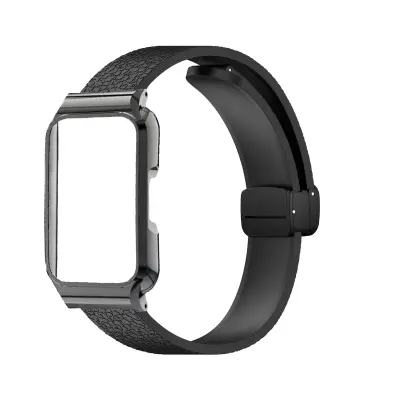 Zamenjava/kompatibilni del – Silikonska zapestnica za Huawei Band 11 Black