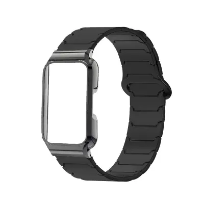Zamenjava/Kompatibilni del– Huawei Band 11 magnetni silikonski pašček Black