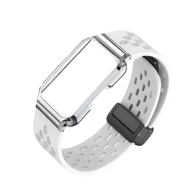 Kompatibilen HUAWEI pašček z zložljivo sponko, združljiv z Band 11 White
