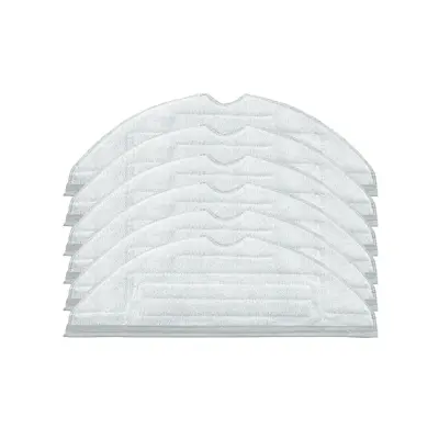 Komplet 6 krp za mop za Roborock T7\/T8 serijo - združljivo s T7S\/T7S Plus\/T8 Plus, S7\/S70\/S75, G10\/G10S\/G10S Pro